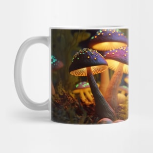 Glowing mushrooms 3 Mug